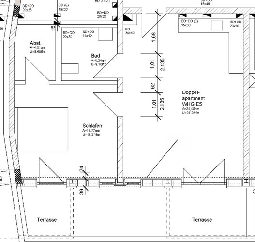 Beispiel - Doppelappartement
